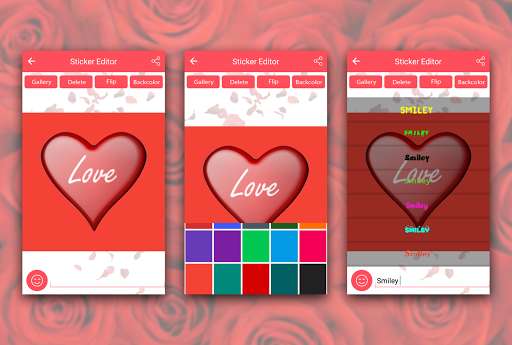 Emulate Android APK Romantic Rose Stickers Emulate Android APK Romantic Rose Stickers