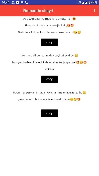 Run android online APK Romantic shayri from MyAndroid or emulate Romantic shayri using MyAndroid