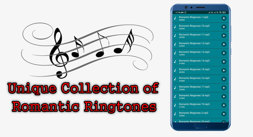 Run android online APK Romantic sounds, ringtones from MyAndroid or emulate Romantic sounds, ringtones using MyAndroid