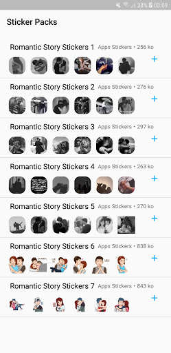 Run android online APK Romantic Story Stickers from MyAndroid or emulate Romantic Story Stickers using MyAndroid