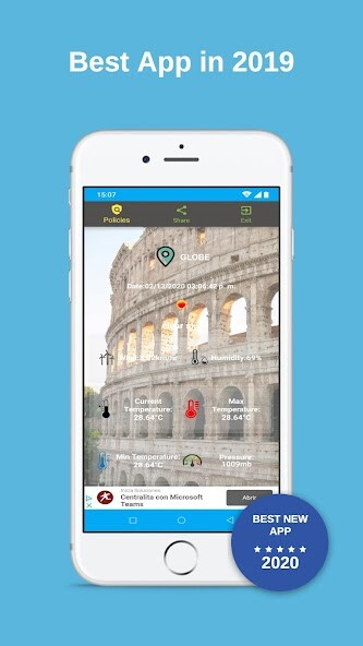 Run android online APK Roma Weather from MyAndroid or emulate Roma Weather using MyAndroid