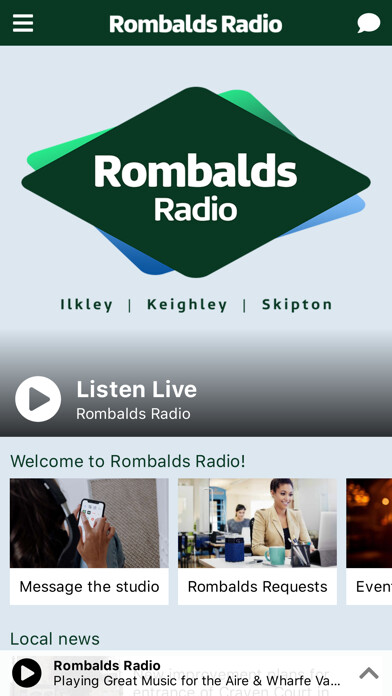 Emulate iPhone app Rombalds Radio using MyAndroid Emulate iPhone app Rombalds Radio using MyAndroid