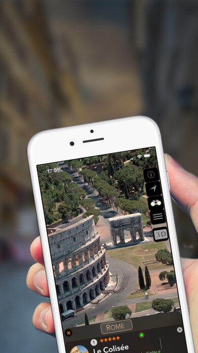 Emulate iPhone app ROME 3D using MyAndroid