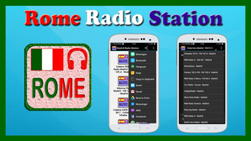 Run android online APK Rome Italy Radio Station from MyAndroid or emulate Rome Italy Radio Station using MyAndroid