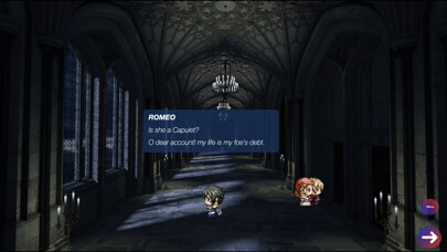 Emulate iPhone app Romeo and Juliet RPG using MyAndroid