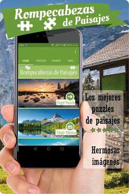Emulate Android APK Rompecabezas de paisajes, puzzle de imagenes