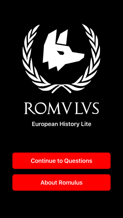 Emulate iPhone app Romulus European History LITE using MyAndroid Emulate iPhone app Romulus European History LITE using MyAndroid