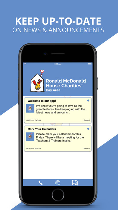 Emulate iPhone app Ronald McDonald House Stanford using MyAndroid Emulate iPhone app Ronald McDonald House Stanford using MyAndroid