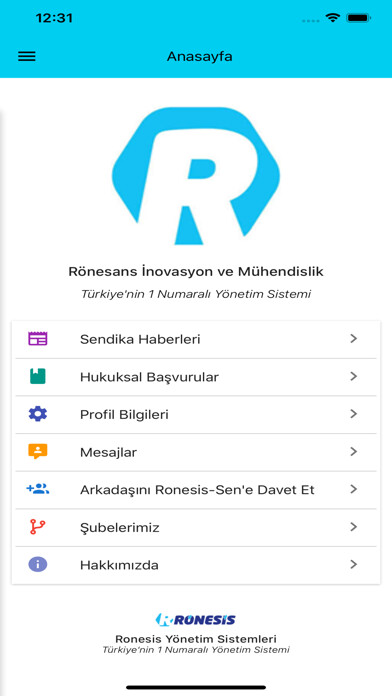 Emulate iPhone app Ronesis Mobil Uygulama using MyAndroid Emulate iPhone app Ronesis Mobil Uygulama using MyAndroid