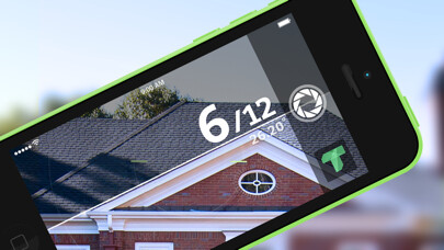 Emulate iPhone app Roof Pitch Factor using MyAndroid