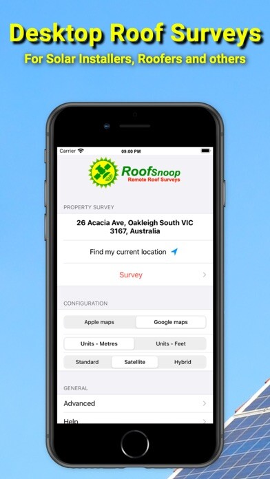 Emulate iPhone app RoofSnoop using MyAndroid Emulate iPhone app RoofSnoop using MyAndroid
