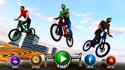 Emulate iPhone app Rooftop BMX Bicycle Stunt Rider - Cycle Simulation using MyAndroid Emulate iPhone app Rooftop BMX Bicycle Stunt Rider - Cycle Simulation using MyAndroid