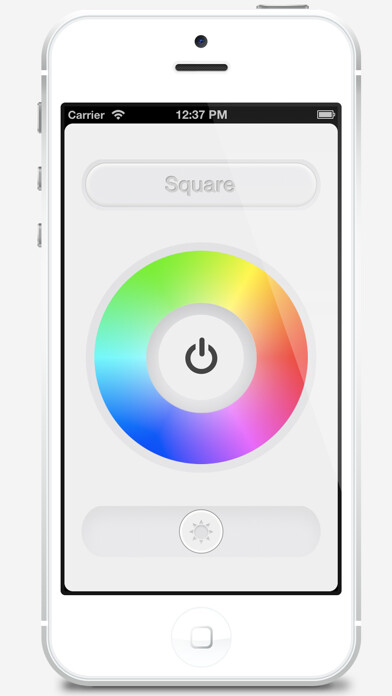 Emulate iPhone app RoomColors using MyAndroid
