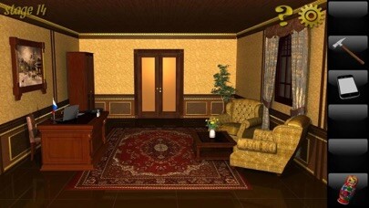 Emulate iPhone app Room Escape-Mysterious World using MyAndroid