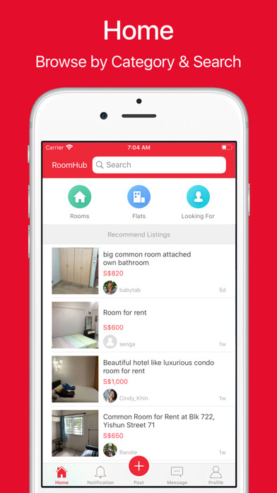 Emulate iPhone app RoomHub - Room Rent, Flatshare using MyAndroid Emulate iPhone app RoomHub - Room Rent, Flatshare using MyAndroid
