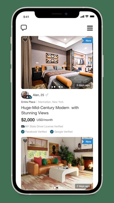 Emulate iPhone app Roommates by Roomster using MyAndroid