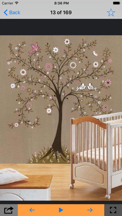 Emulate iPhone app Room Painting Designs using MyAndroid