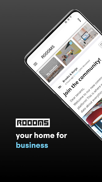 Run android online APK ROOOMS Community from MyAndroid or emulate ROOOMS Community using MyAndroid