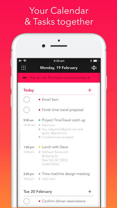 Emulate iPhone app Rooster: Calendar using MyAndroid Emulate iPhone app Rooster: Calendar using MyAndroid