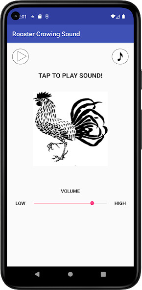 Run android online APK Rooster Crowing Sound from MyAndroid or emulate Rooster Crowing Sound using MyAndroid