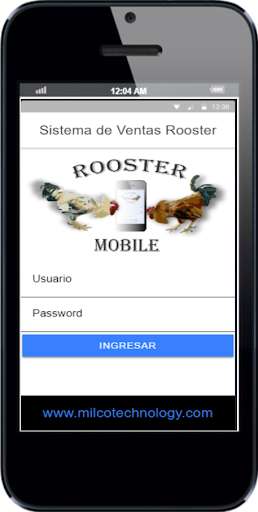 Run android online APK Rooster Mobile from MyAndroid or emulate Rooster Mobile using MyAndroid