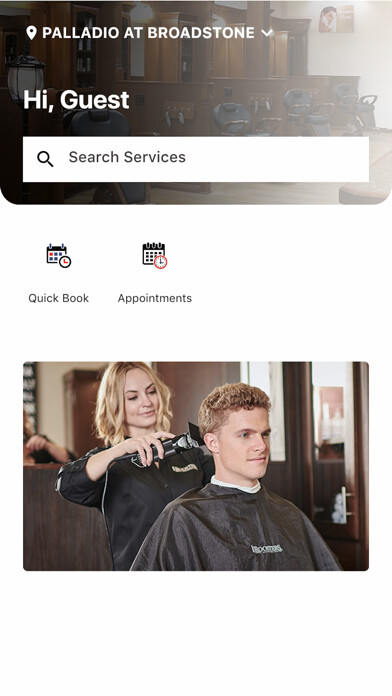 Emulate iPhone app Roosters Men’s Grooming using MyAndroid