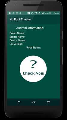 Emulate Android APK Root Checker KU