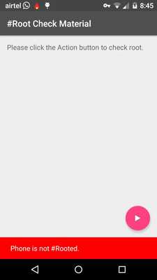 Emulate Android APK Root Check Material Emulate Android APK Root Check Material