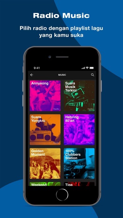 Emulate iPhone app ROOV - Podcast, Radio, Music using MyAndroid