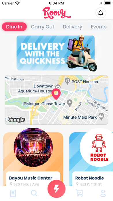 Emulate iPhone app Roovy - Order Anywhere using MyAndroid Emulate iPhone app Roovy - Order Anywhere using MyAndroid