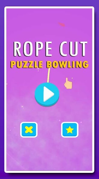 Run android online APK Rope Cut: Puzzle Bowling from MyAndroid or emulate Rope Cut: Puzzle Bowling using MyAndroid
