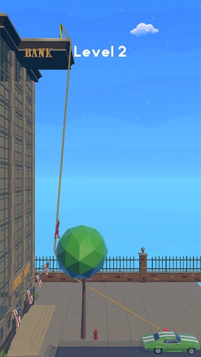 Emulate iPhone app Rope Heist using MyAndroid Emulate iPhone app Rope Heist using MyAndroid