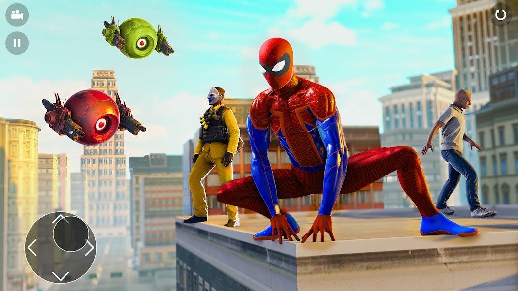 Run android online APK Rope Hero Game:  Spider Game from MyAndroid or emulate Rope Hero Game:  Spider Game using MyAndroid