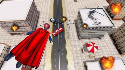 Emulate iPhone app Rope Hero Gangster City Battle using MyAndroid