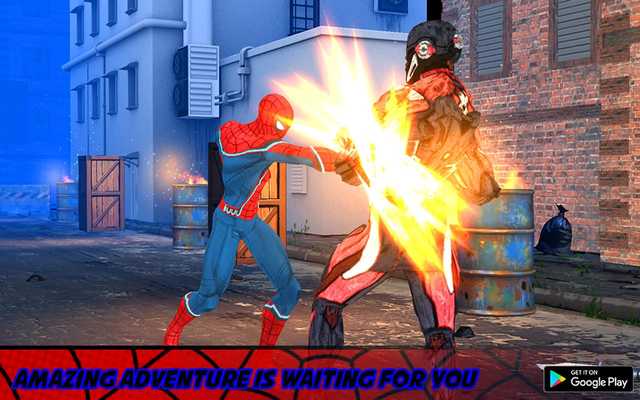Emulate Android APK Rope Hero Spider Strange