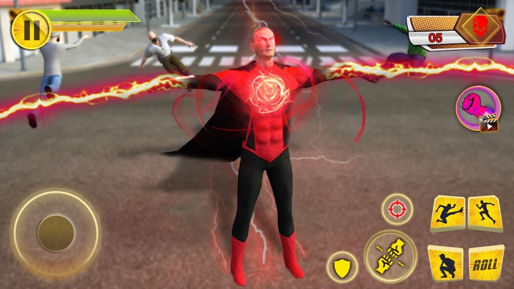 Run android online APK Rope Hero Vegas City Gangster from MyAndroid or emulate Rope Hero Vegas City Gangster using MyAndroid