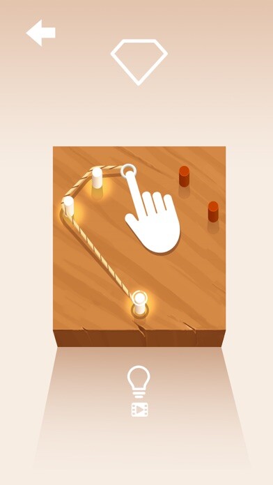 Emulate iPhone app Rope N Roll using MyAndroid