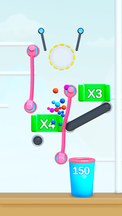 Emulate iPhone app Rope Path 3D using MyAndroid