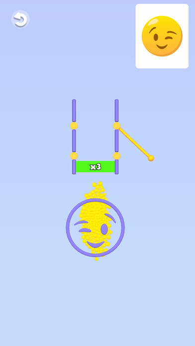 Emulate iPhone app Ropes And Balls using MyAndroid
