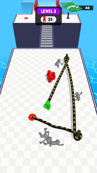Emulate iPhone app Rope Trap using MyAndroid