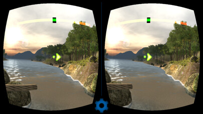 Emulate iPhone app Rope Walker VR using MyAndroid