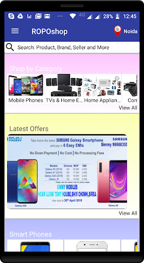 Run android online APK ROPOshop Offline Shopping App from MyAndroid or emulate ROPOshop Offline Shopping App using MyAndroid