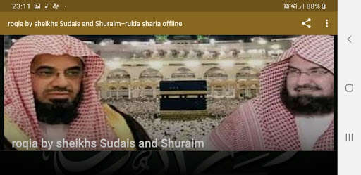 Run android online APK roqia by sheikhs Sudais and Shuraim- rukia sharia from MyAndroid or emulate roqia by sheikhs Sudais and Shuraim- rukia sharia using MyAndroid Run android online APK roqia by sheikhs Sudais and Shuraim- rukia sharia from MyAndroid or emulate roqia by sheikhs Sudais and Shuraim- rukia sharia using MyAndroid