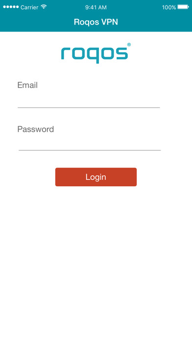 Emulate iPhone app Roqos VPN using MyAndroid Emulate iPhone app Roqos VPN using MyAndroid