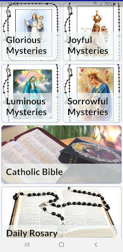 Run android online APK Rosary App With Audio from MyAndroid or emulate Rosary App With Audio using MyAndroid