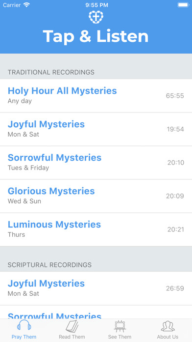 Emulate iPhone app Rosary Army using MyAndroid Emulate iPhone app Rosary Army using MyAndroid