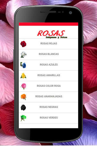 Run android online APK Rosas con poemas y Saludos from MyAndroid or emulate Rosas con poemas y Saludos using MyAndroid