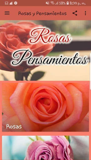 Run android online APK Rosas y Pensamientos from MyAndroid or emulate Rosas y Pensamientos using MyAndroid