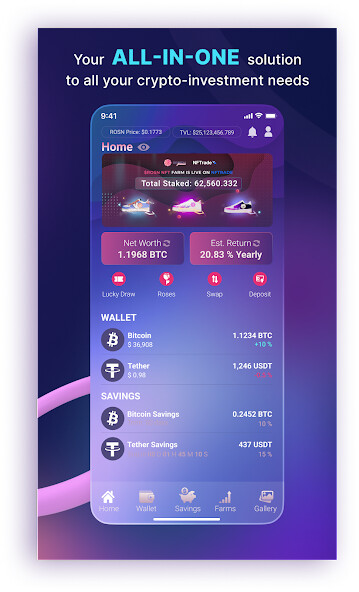 Run android online APK Roseon: Grow Your Crypto Asset from MyAndroid or emulate Roseon: Grow Your Crypto Asset using MyAndroid