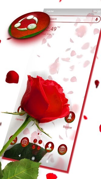 Run android online APK Rose Petals Launcher Theme from MyAndroid or emulate Rose Petals Launcher Theme using MyAndroid